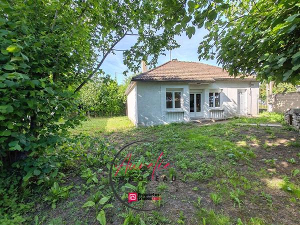 Maison de plain pied, 2 chambres, jardin