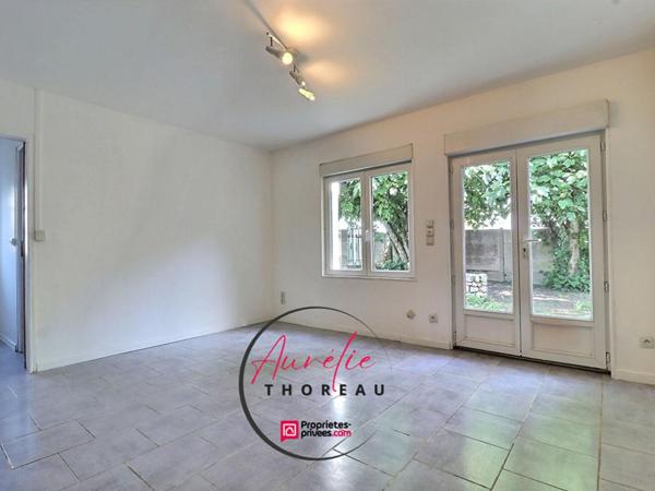 Maison de plain pied, 2 chambres, jardin