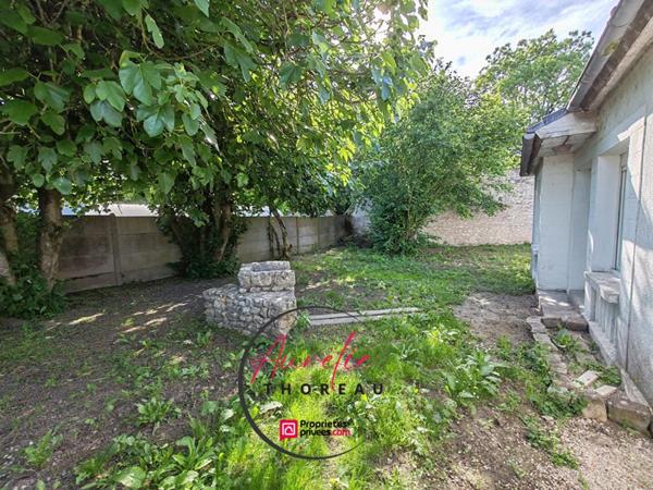 Maison de plain pied, 2 chambres, jardin