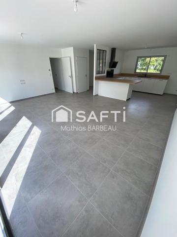 Maison neuve PMR 2025 100m2 T4 garage et jardin