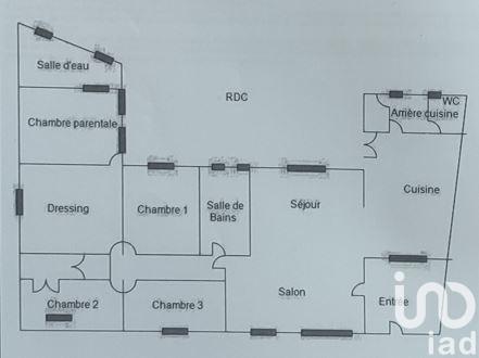 Maison à vendre 7 pièces 120 m² Ducey-Les Chéris