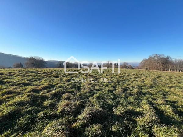 Magnifique terrain constructible à Sainte-Fortunade