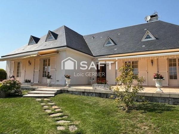 Pavillon 231 m² – 7 chambres – Sous-sol complet – Montoire-sur-le-Loir