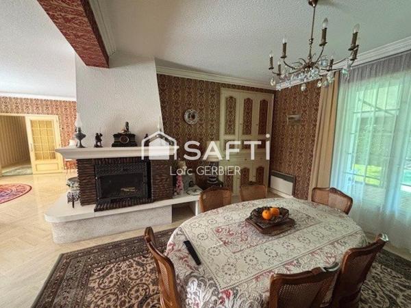 Pavillon 231 m² – 7 chambres – Sous-sol complet – Montoire-sur-le-Loir