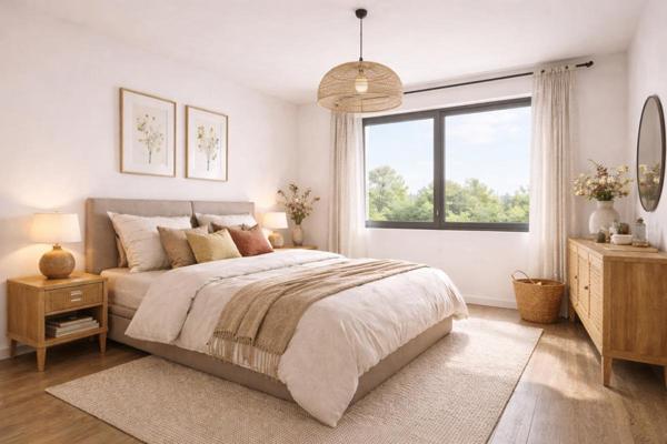 T2 41m² lumineux avec terrasse dans un parc paysager à Montfavet