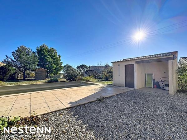 Maison de plain pied de 114m² avec piscine à Roubia