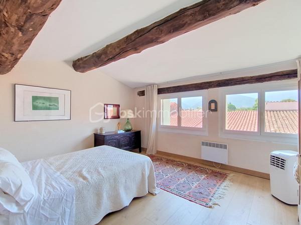 Au cœur d’un quartier calme et à proximité de toutes les commodités, découvrez cette maison de village de caractère en R+3, proposant une distribution agréable sur plusieurs niveaux, un patio-terrasse, un garage et une vue dégagée sur le Canigou.

Au rez-de-chaussée, un hall d’entrée dessert une première chambre, une salle d’eau avec WC ainsi qu’une cave à vin. Un garage complète ce niveau et apporte un véritable confort au quotidien.

Au premier étage, vous découvrirez une agréable pièce de vie réunissant salon, salle à manger et cuisine. Le poêle à bois apporte une atmosphère chaleureuse à cet espace, qui se prolonge sur un patio-terrasse, idéal pour profiter de moments de détente à l’extérieur.

Le deuxième étage se compose de deux chambres, ainsi que d’une salle d’eau avec WC.

Enfin, le troisième et dernier étage est dédié à une suite parentale avec salle d’eau et WC, offrant un espace plus intime et indépendant, agrémenté d’une vue dégagée sur le Canigou. Un grenier complète ce niveau et apporte un espace de rangement supplémentaire.

La maison bénéficie d’un environnement paisible tout en restant proche des commerces, services et commodités. Son patio, son garage et sa vue sur le Canigou viennent compléter les nombreux atouts de ce bien.

 Les plus :

- 4 chambres, dont une suite parentale
- 3 salles d’eau
- Garage
- Patio-terrasse
- Poêle à bois
- Cave à vin
- Grenier
- Vue dégagée sur le Canigou
- Quartier calme
- Proximité de toutes les commodités

Une maison de village pleine de caractère, à la distribution fonctionnelle, offrant des espaces bien répartis et des prestations recherchées en cœur de village.

Je serai ravi de vous la faire découvrir lors d’une visite afin que vous puissiez apprécier son charme et son environnement.