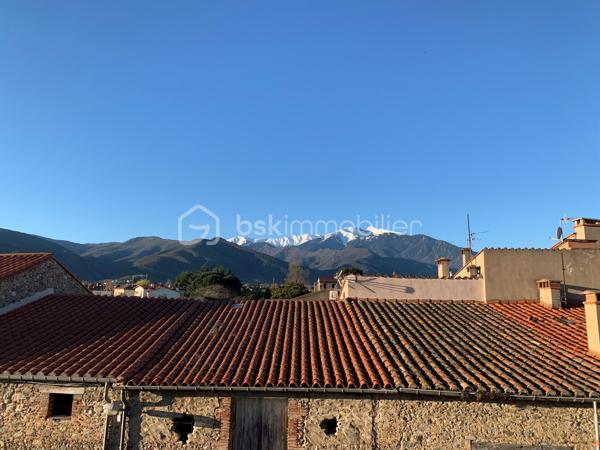 Au cœur d’un quartier calme et à proximité de toutes les commodités, découvrez cette maison de village de caractère en R+3, proposant une distribution agréable sur plusieurs niveaux, un patio-terrasse, un garage et une vue dégagée sur le Canigou.

Au rez-de-chaussée, un hall d’entrée dessert une première chambre, une salle d’eau avec WC ainsi qu’une cave à vin. Un garage complète ce niveau et apporte un véritable confort au quotidien.

Au premier étage, vous découvrirez une agréable pièce de vie réunissant salon, salle à manger et cuisine. Le poêle à bois apporte une atmosphère chaleureuse à cet espace, qui se prolonge sur un patio-terrasse, idéal pour profiter de moments de détente à l’extérieur.

Le deuxième étage se compose de deux chambres, ainsi que d’une salle d’eau avec WC.

Enfin, le troisième et dernier étage est dédié à une suite parentale avec salle d’eau et WC, offrant un espace plus intime et indépendant, agrémenté d’une vue dégagée sur le Canigou. Un grenier complète ce niveau et apporte un espace de rangement supplémentaire.

La maison bénéficie d’un environnement paisible tout en restant proche des commerces, services et commodités. Son patio, son garage et sa vue sur le Canigou viennent compléter les nombreux atouts de ce bien.

 Les plus :

- 4 chambres, dont une suite parentale
- 3 salles d’eau
- Garage
- Patio-terrasse
- Poêle à bois
- Cave à vin
- Grenier
- Vue dégagée sur le Canigou
- Quartier calme
- Proximité de toutes les commodités

Une maison de village pleine de caractère, à la distribution fonctionnelle, offrant des espaces bien répartis et des prestations recherchées en cœur de village.

Je serai ravi de vous la faire découvrir lors d’une visite afin que vous puissiez apprécier son charme et son environnement.