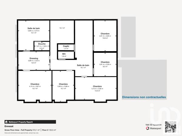 Maison à vendre 5 pièces 256 m² Ennezat