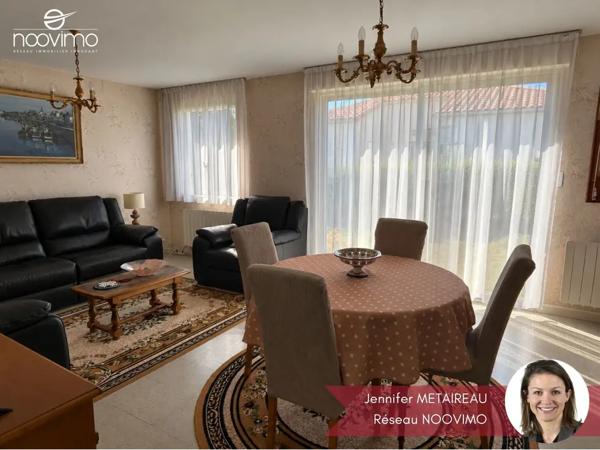 Bourg - Plain-pied non mitoyen 2 chambres avec garage sur 60