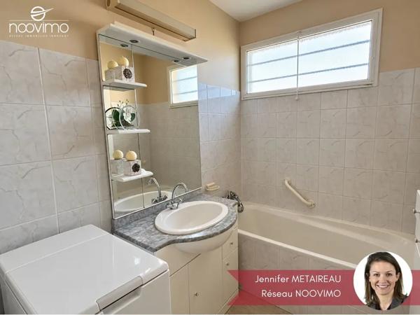 Bourg - Plain-pied non mitoyen 2 chambres avec garage sur 60