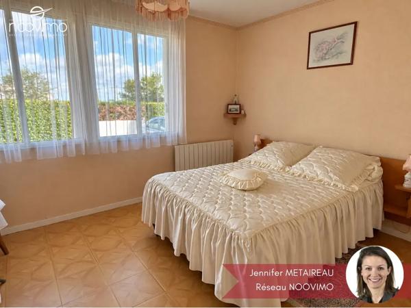 Bourg - Plain-pied non mitoyen 2 chambres avec garage sur 60