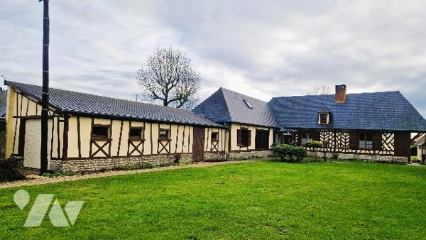 Maison rénovée style normand – Vivez confortablement de plain-pied !