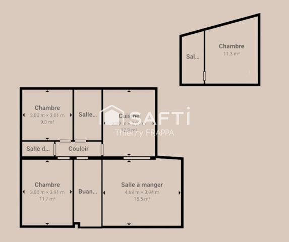 Plain-pied + studio : 2 espaces, 1 maison