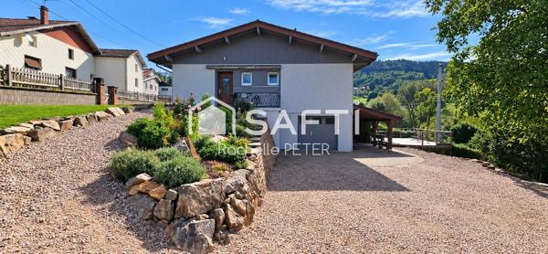 Vue montagne, plain-pied et grand terrain : un beau potentiel à révéler !