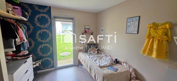 Pavillon plain-pied de 2018, 3 chambres, 1050m² de terrain.