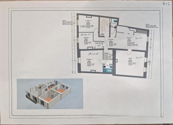 Grand T4 lumineux entièrement refait, au cœur de ville