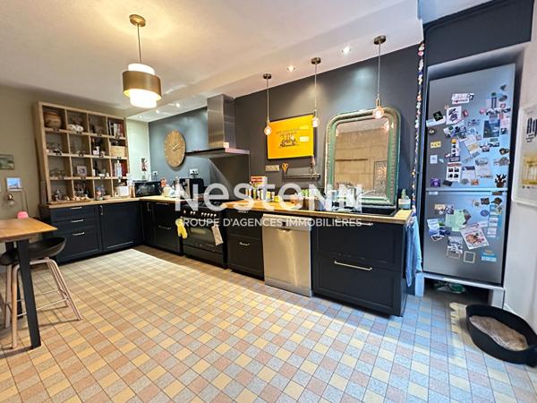 Charmante maison de village de 130 m² à vendre avec 3 chambres, jardin, dépendances à Dissay-sous-Courcillon (72500)