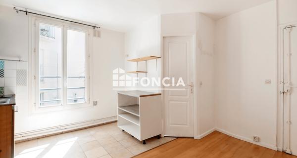 À vendre Appartement 3 pièces 38.21 m² - Paris 75020