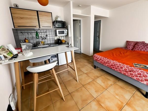 Investissement locatif – Studio vendu loué résidence les Terrasses de Moulin Joli la Possession