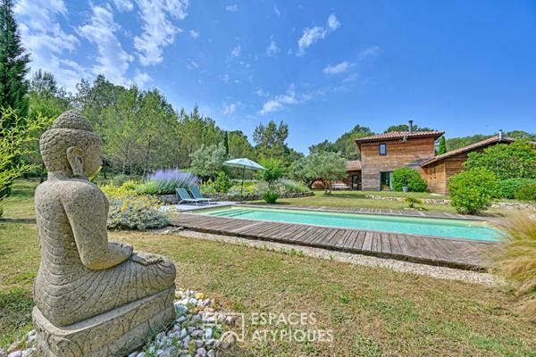 Villa lumière, création d’architecte en écrin naturel