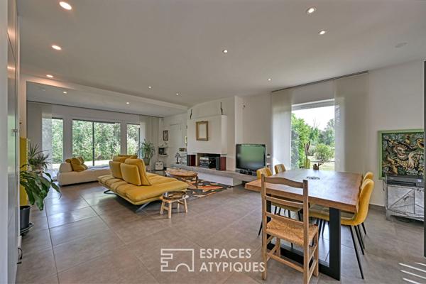 Villa lumière, création d’architecte en écrin naturel