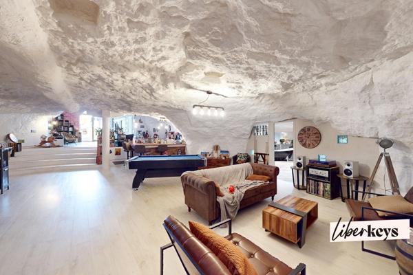 Maison troglodytique à Rochecorbon