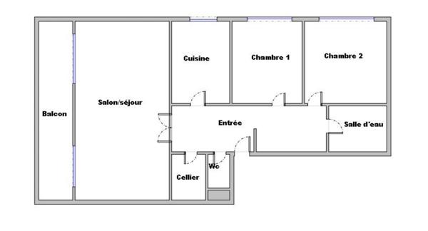 Appartement à vendre 4 pièces 92 m² Villeurbanne