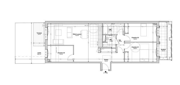 Appartement à vendre 4 pièces 97 m² La Rochelle