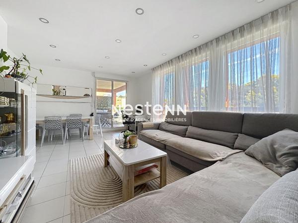 VALLAURIS - 4P - 85m² - Dernier étage - 2 parkings - Cave - Sud - Calme