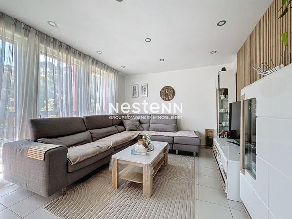 VALLAURIS - 4P - 85m² - Dernier étage - 2 parkings - Cave - Sud - Calme