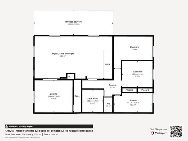 HANDIA Maison familiale avec sous-sol complet sur les hauteurs d'Hasparren