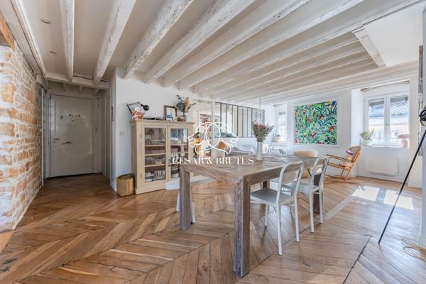 LYON 01 – Appartement T6 de 163 m² au dernier étage