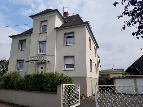 Maison 3 appartements 3 garages Colmar