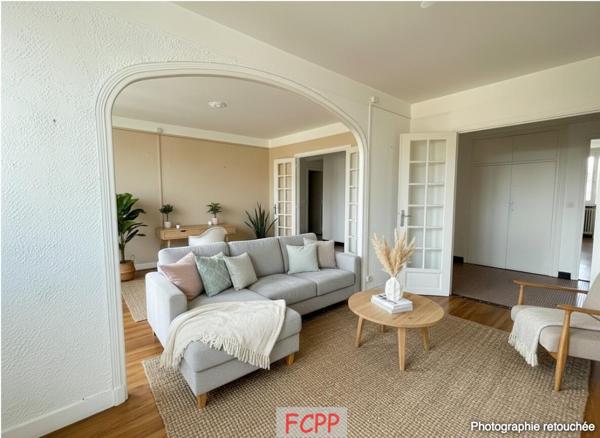 Appartement  lumineux et spacieux  fort potentiel hyper centre