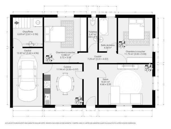 Location                                                      Maison de village
                        
                     3 pièces                      71 m2                     à Le Buisson-de-Cadouin