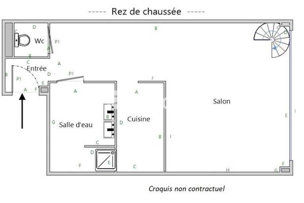 Appartement
         2 pièces
        - 42 m² 375 000 € *
