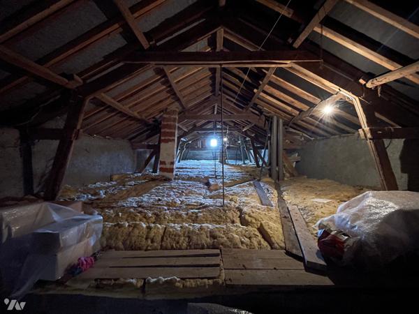 Maison de 5 pièces, garage et terrain, avec RÉSERVE DU DROIT D'USAGE PAR LE VENDEUR SA VIE DURANT