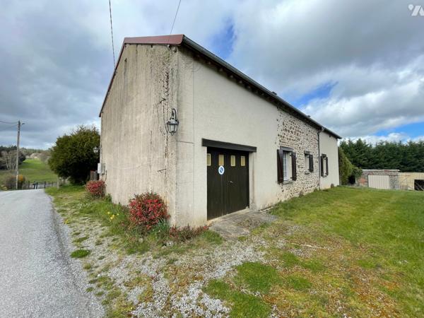 Maison de 5 pièces, garage et terrain, avec RÉSERVE DU DROIT D'USAGE PAR LE VENDEUR SA VIE DURANT