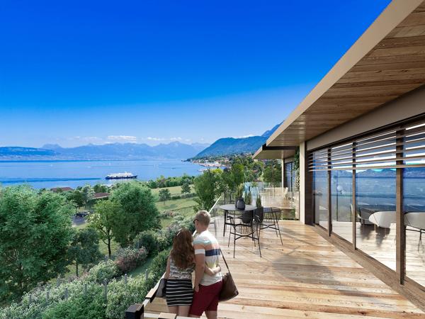 maison à vendre 4 pièces 110m² EVIAN LES BAINS (74)