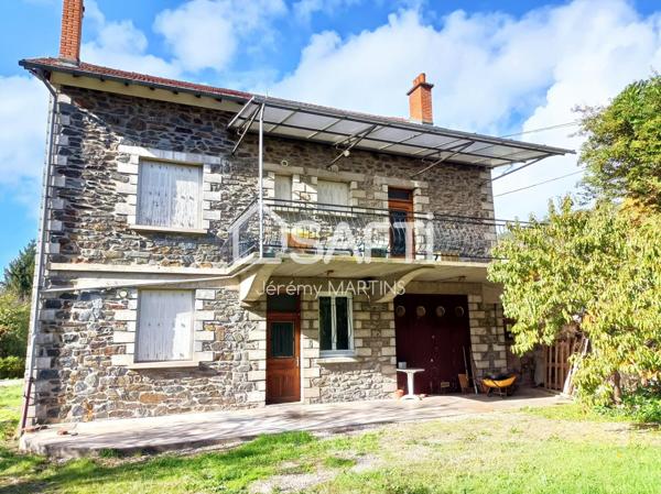 Maison familiale, appartement, jardin et dépendances