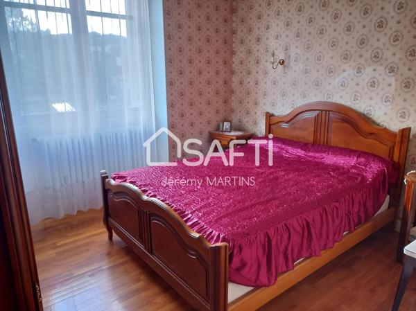 Maison familiale, appartement, jardin et dépendances