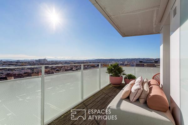 Appartement d’exception avec terrasse et vue dans la Sky Avenue