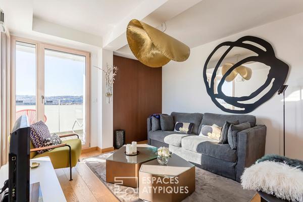 Appartement d’exception avec terrasse et vue dans la Sky Avenue