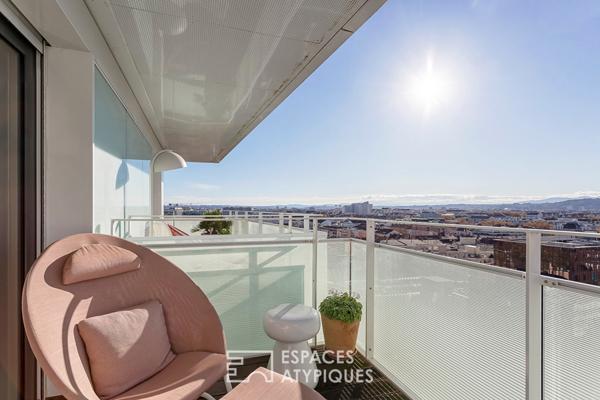 Appartement d’exception avec terrasse et vue dans la Sky Avenue
