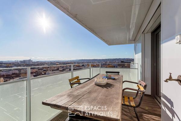 Appartement d’exception avec terrasse et vue dans la Sky Avenue