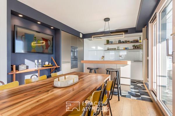 Appartement d’exception avec terrasse et vue dans la Sky Avenue