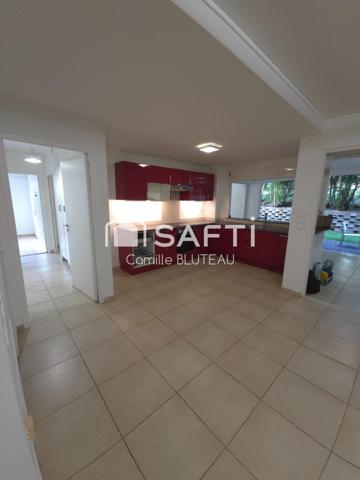 Appartement T3 avec jardin privatif route de Didier