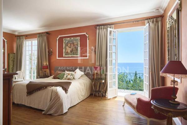 Rare, vue mer panoramique, Belle Époque, proche de Monaco. Cap-d'ail