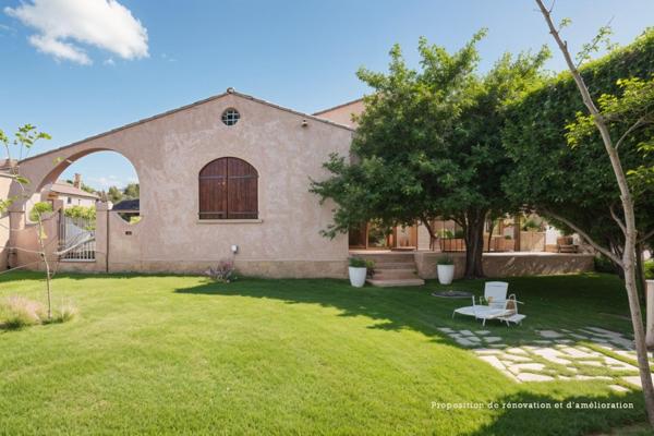 Villa Mauguio 127m² sur 800m² de terrain avec piscine